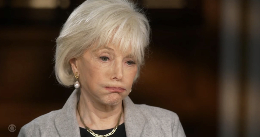 Lesley Stahl, watching her credibility deflate